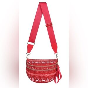 Emmafy Red Christmas Limited Edition Crossbody Bag (3 total)